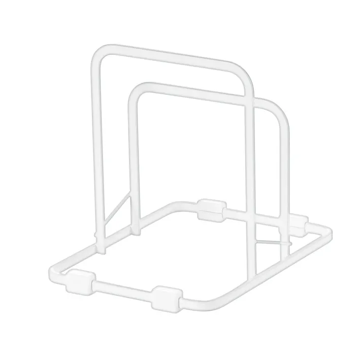 自立式まな板スタンド ホワイト 32個セット まとめ買い 足ゴム付 収納 4907052852563-32【別送品】