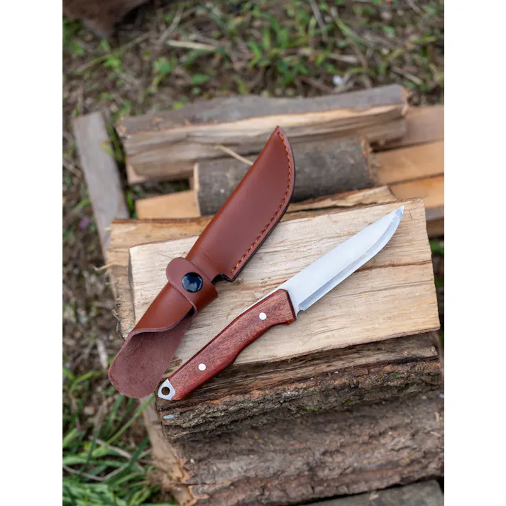 KANUCHI OUTDOOR 日本製 フルタングナイフ 牛革ケース付き 10個セット まとめ買い ステンレス シースナイフ アウトドア フィッシング キャンプ 防災 サバイバル 包丁 調理 薪割り バトニング フェザリング 4907052875906-10【別送品】