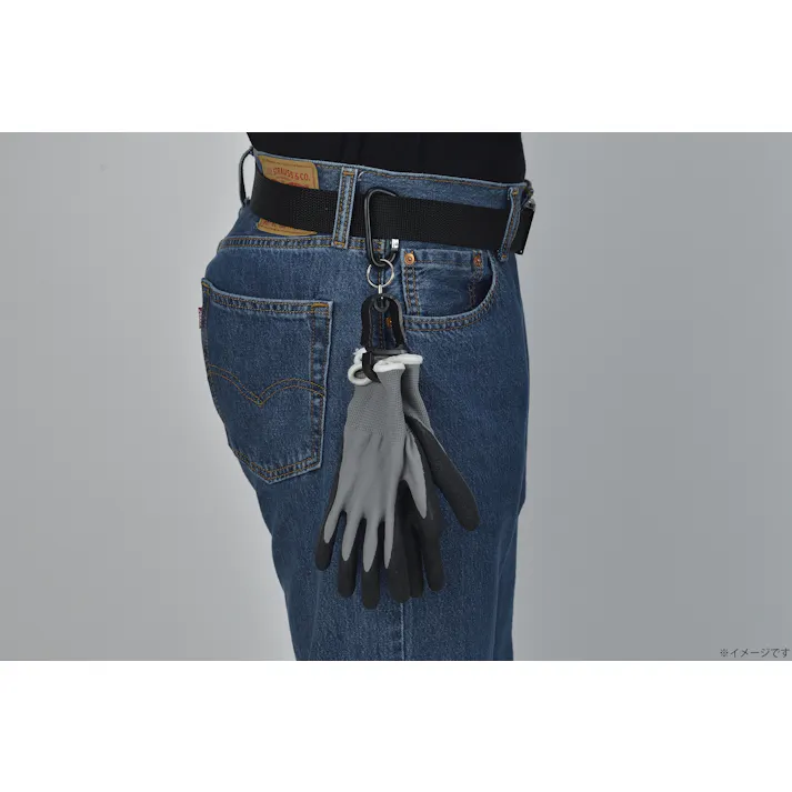 KANUCHI OUTDOOR ワイドマルチフック ブラック 20個セット まとめ買い グローブクリップ グローブホルダー 吊り下げ 4907052876071-20【別送品】