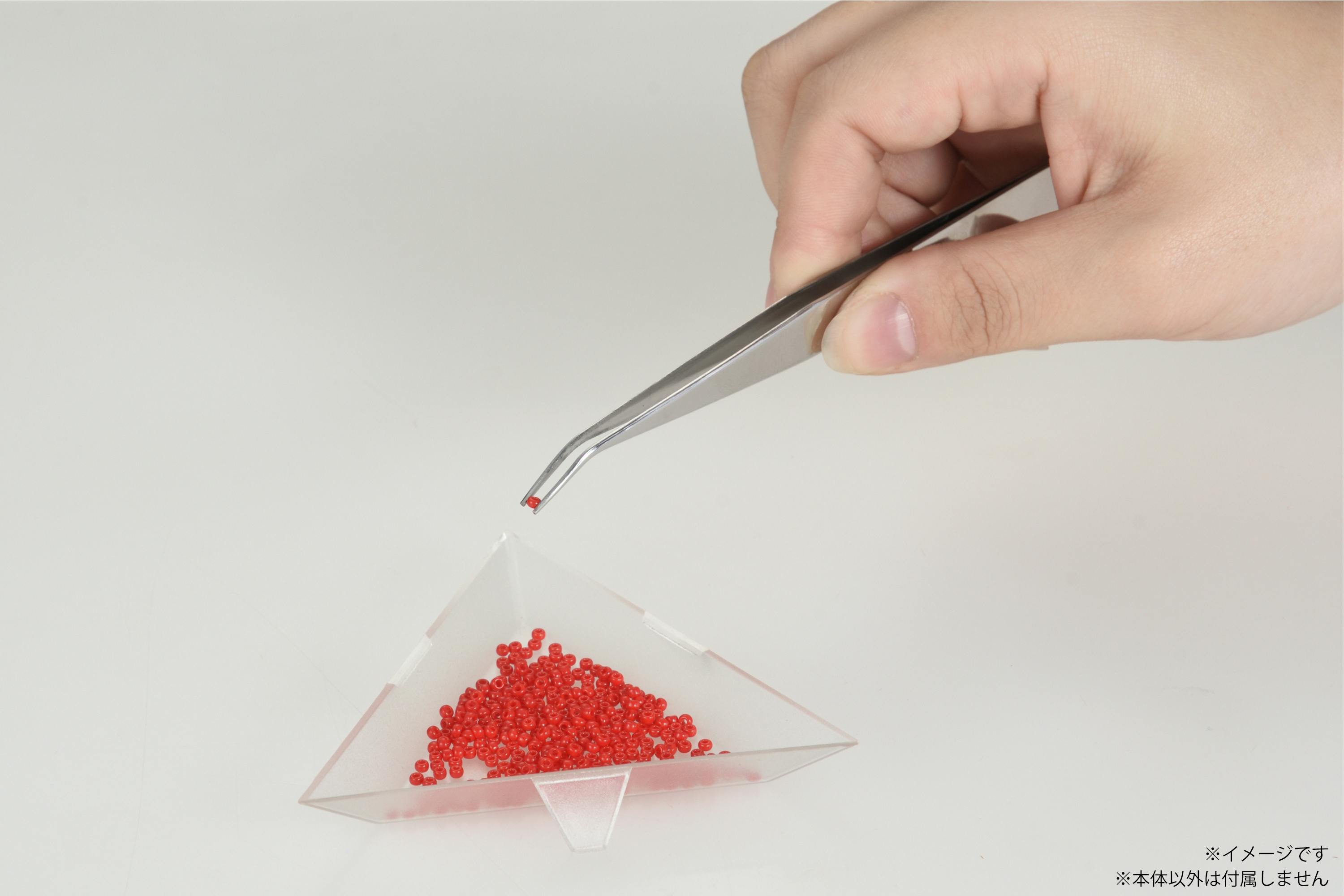 TAKAGI ステンピンセット 先曲 125mm TZ-11 ギザなし 非絶縁工具