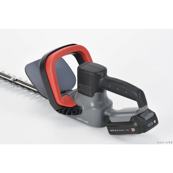 EARTH MAN SHARE LINK 18V充電式ヘッジトリマー400mm SL-GHT400-AS 2.0Ahバッテリー 充電器付 生垣 左右兼用 2056661【別送品】