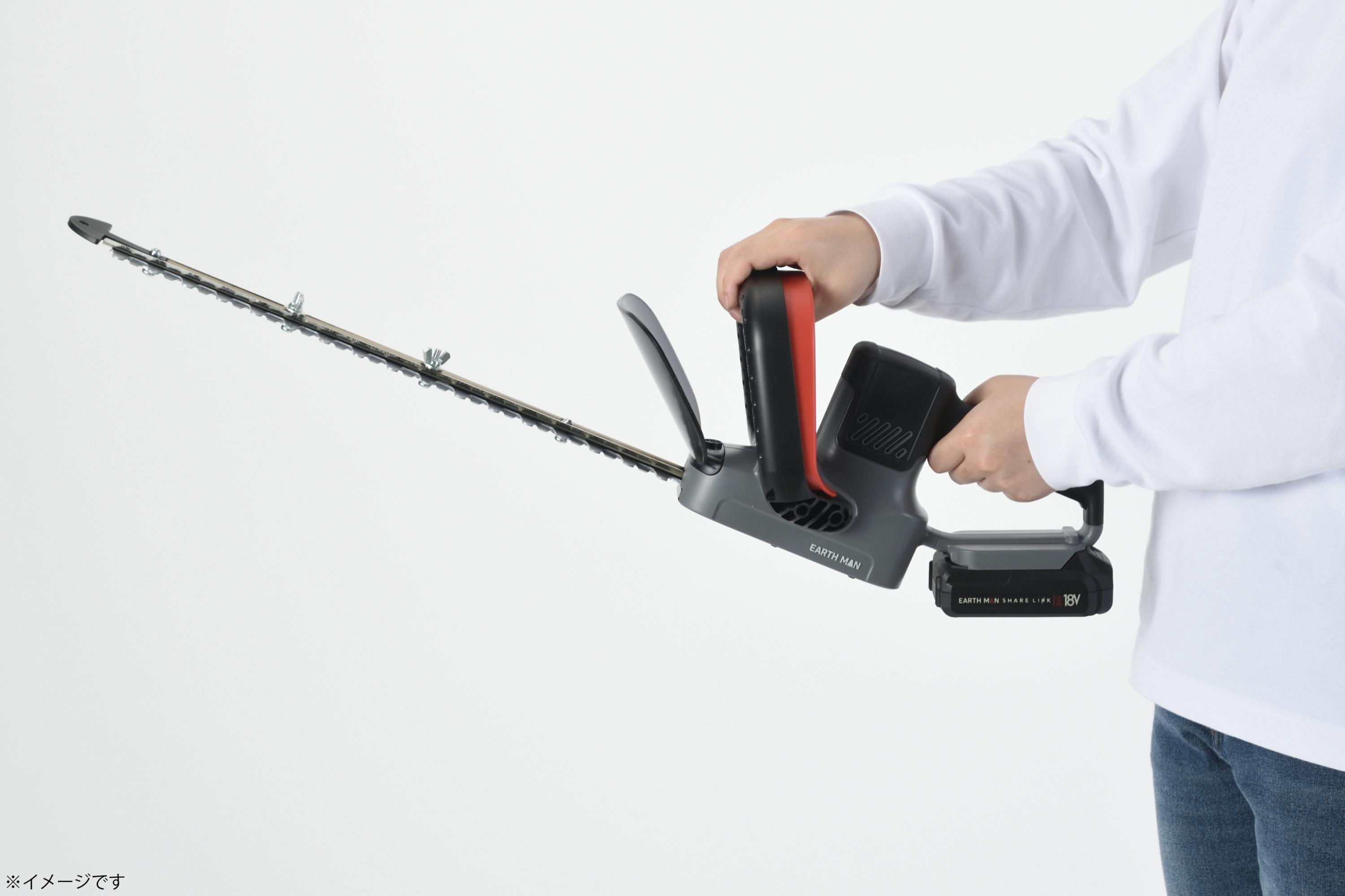 EARTH MAN SHARE LINK 18V充電式ヘッジトリマー400mm SL-GHT400-AS 2.0