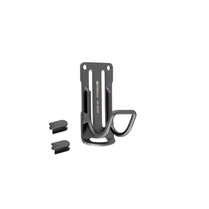 TAKAGI アルミツールホルダー THA-7Bラチェット差し スペーサー2個付 ベルト通し幅調整可能 ベルト幅60mmまで対応 工具差 工具掛 収納 軽量 1020476【別送品】