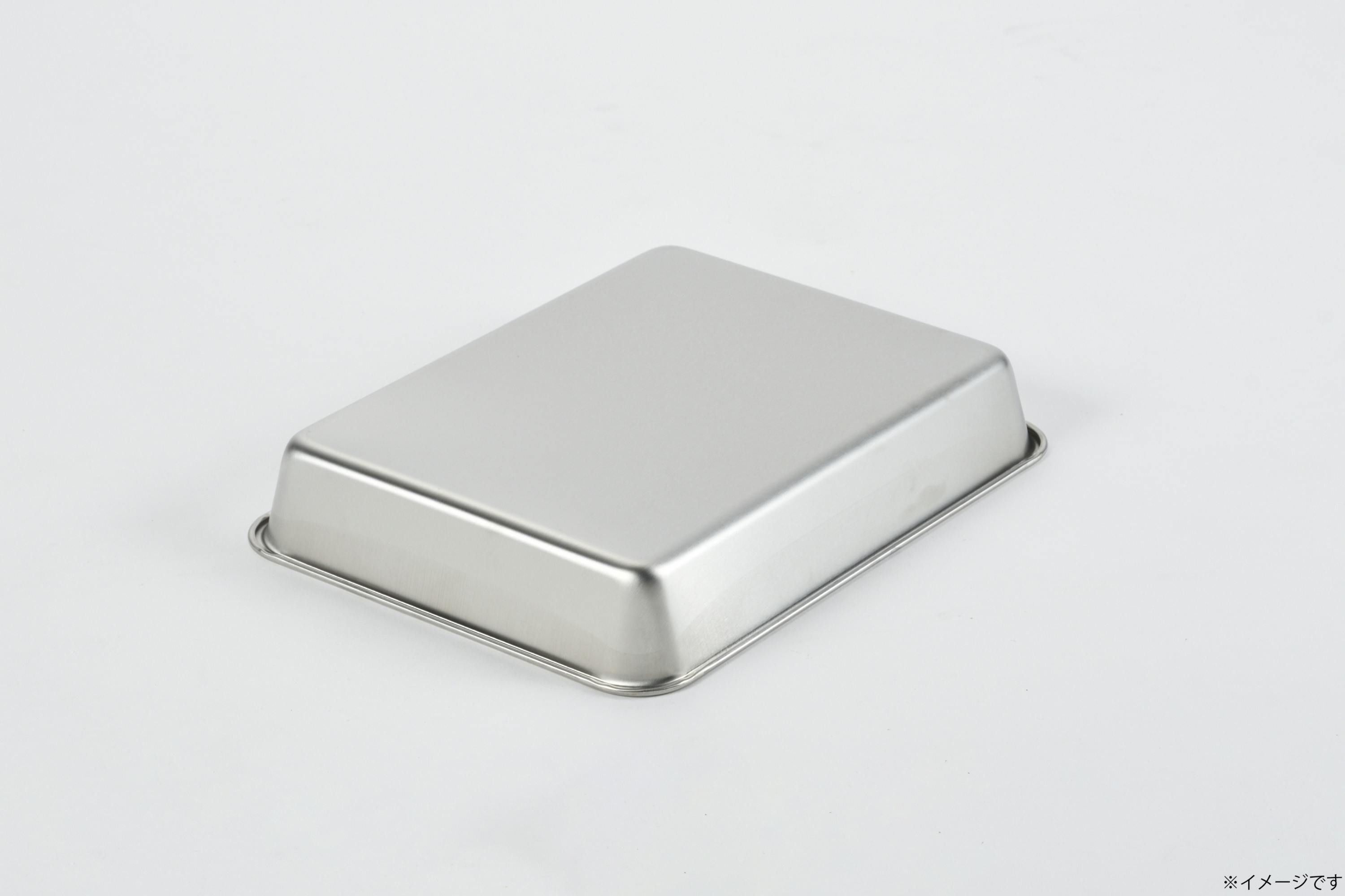 TAKAGI ステンレス角バット12枚取 つや消し 容量約3.3L 下ごしらえ