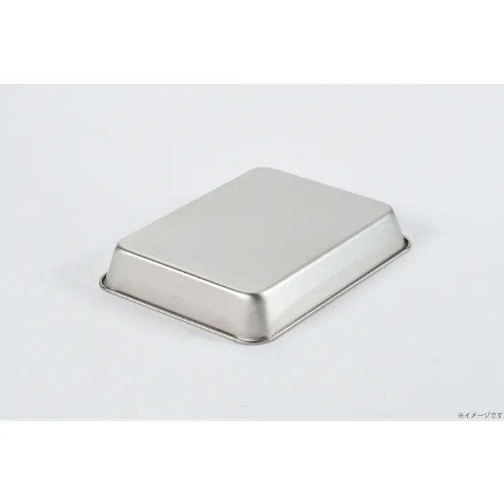 TAKAGI ステンレス角バット15枚取 つや消し 容量約2.8L 下ごしらえ 一時置き 揚げ物 天ぷら 油切 さびにくい 調理器具 キッチンツール 日本製 4127525【別送品】