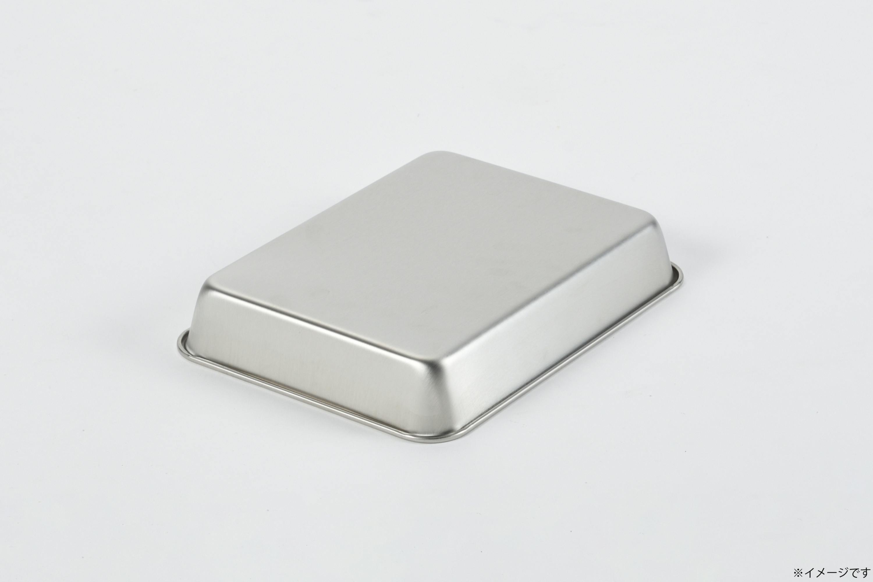 TAKAGI ステンレス角バット18枚取 つや消し 容量約2.8L 下ごしらえ