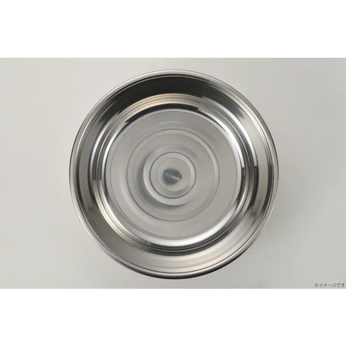 TAKAGI 18-8ステンレス洗い桶 33cm 8.5L 丸型 日本製 シルバー 万能 キッチン 料理 製菓 ボウル 水洗い 洗浄 野菜 付け置き 4008726【別送品】