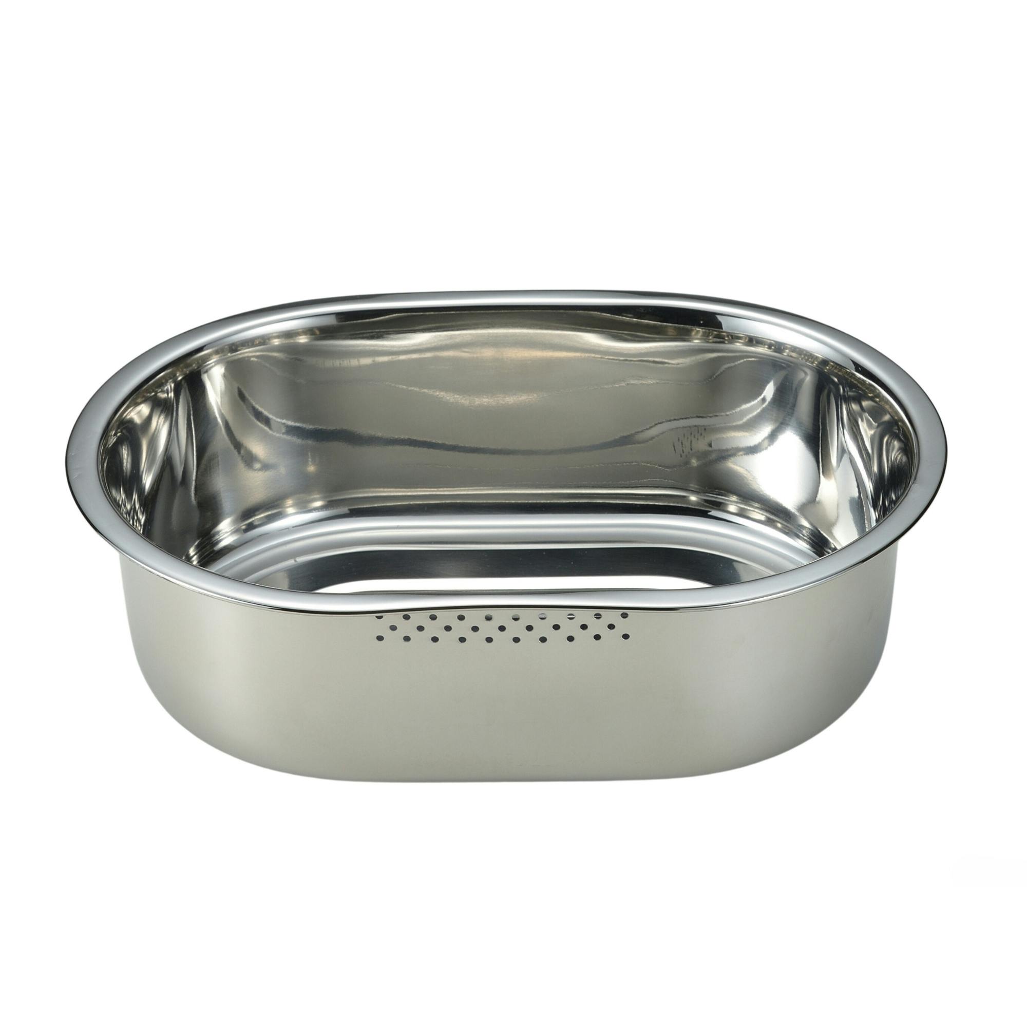 TAKAGI ステンレス小判型洗い桶 小 水切り穴付 シルバー 耐食性 衛生的 水洗い つけ置き洗い キッチン シンク 4008717 水まわり品・水切りかご TAKAGI ステンレス小判型洗い桶 小 水切り穴付 シルバー 耐食性 衛生的 水洗い つけ置き洗い キッチン シンク 4008717 水まわり品・水切りかご