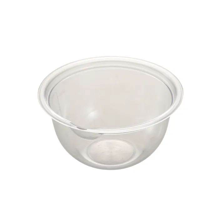 TAKAGI 軽量耐熱ボウル メモリ付 13cm 450ml レンジ対応 プラスチック 食洗機 電子レンジ 割れにくい 汚れにくい 透明 TPX 日本製 4010852【別送品】