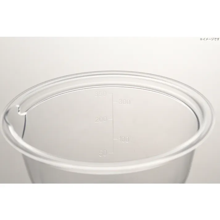 TAKAGI 軽量耐熱ボウル メモリ付 13cm 450ml レンジ対応 プラスチック 食洗機 電子レンジ 割れにくい 汚れにくい 透明 TPX 日本製 4010852【別送品】