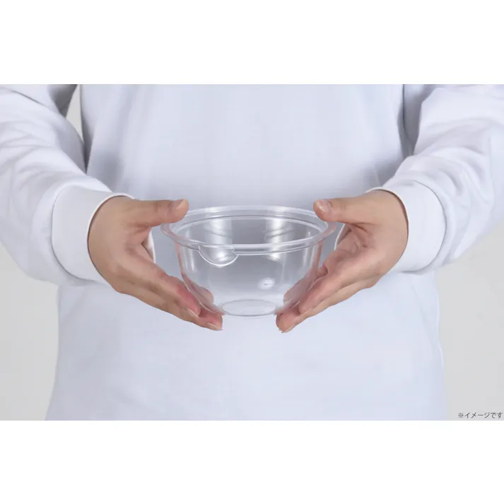 TAKAGI 軽量耐熱ボウル メモリ付 13cm 450ml レンジ対応 プラスチック 食洗機 電子レンジ 割れにくい 汚れにくい 透明 TPX 日本製 4010852【別送品】