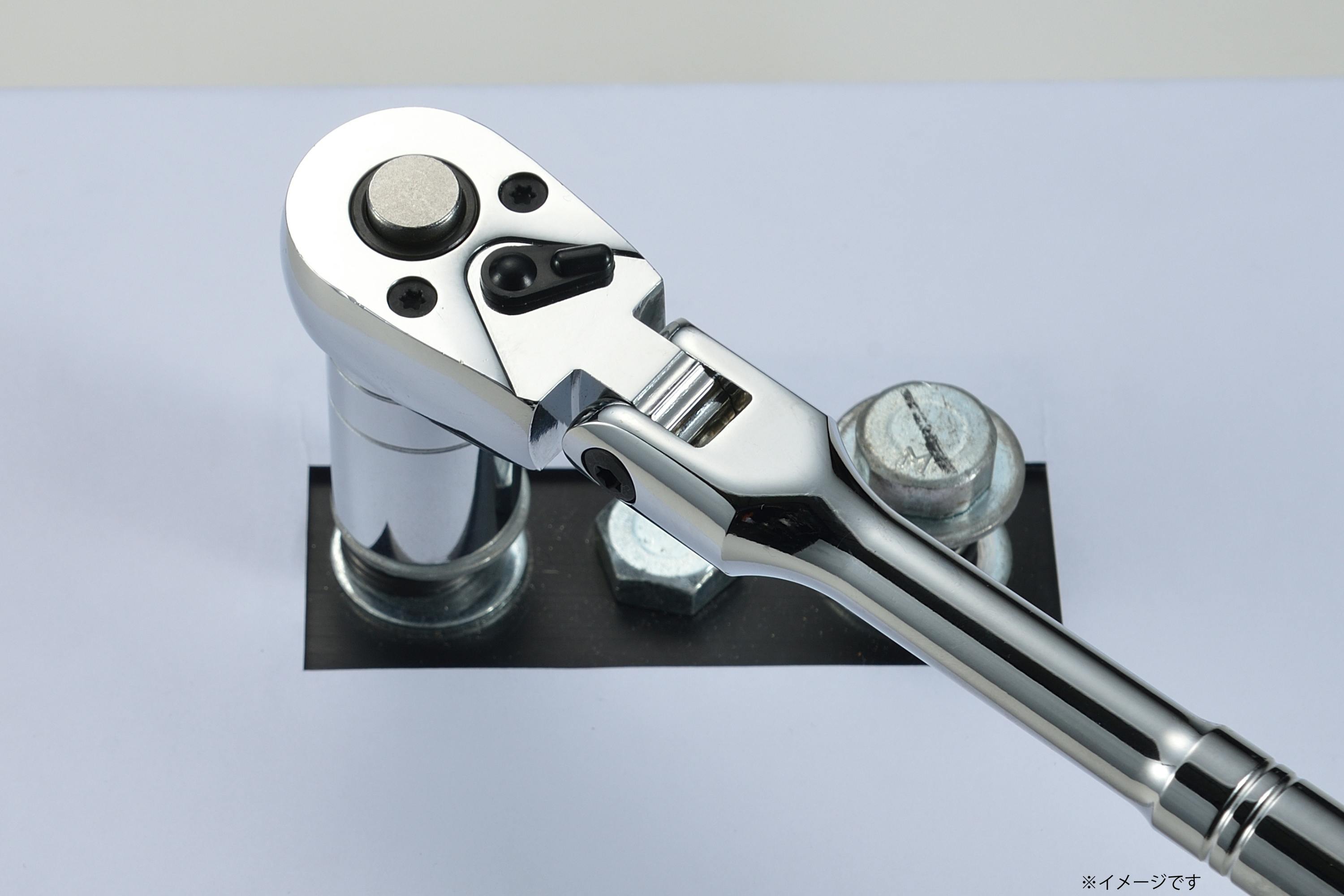 TAKAGI フレックスラチェットハンドルRH3F 9.5mm差込角 3/8インチ 6個