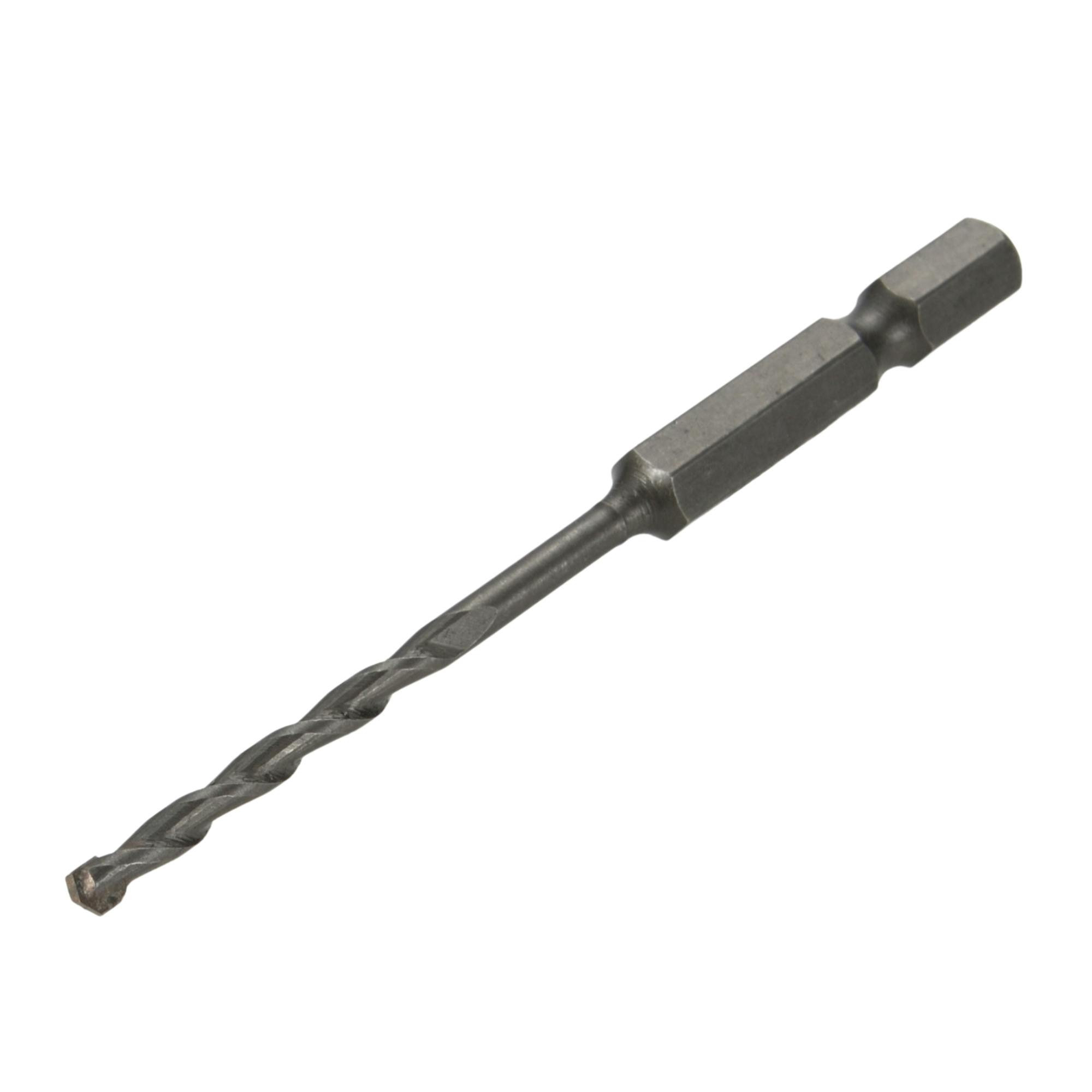 EARTH MAN 六角軸コンクリートドリル 3.4mm 超硬チップ付 12個セット