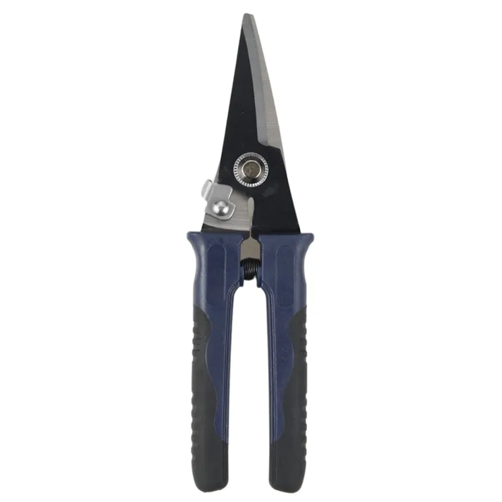 TAKAGI R刃スニップス210mm TMS-210RS 60個セット スプリング付 さびにくい ステンレス刃 切断 トタン 皮革 カーペット 鉄板 アルミ線 銅線 小枝【別送品】