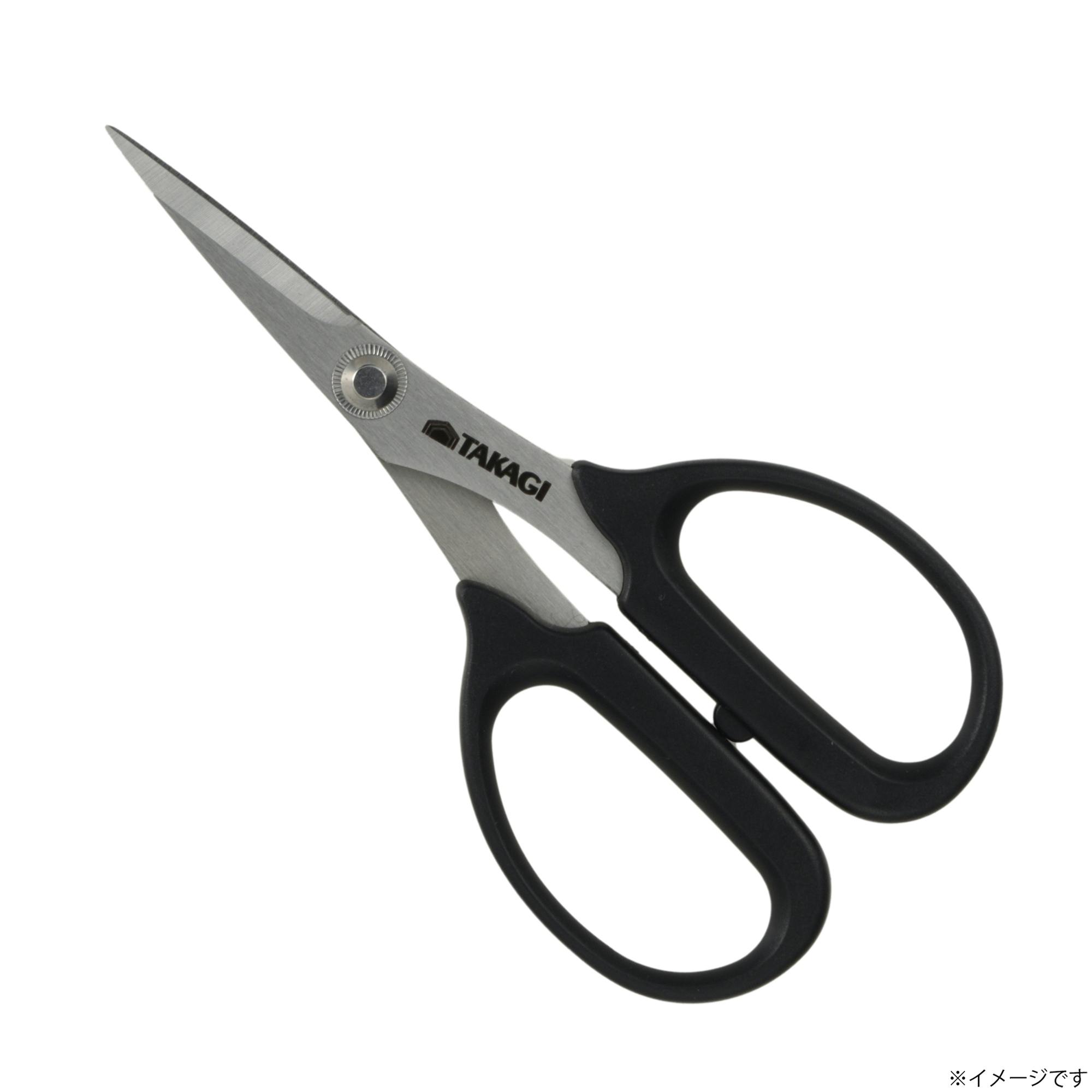 TAKAGI ステンレスミニクラフト鋏 TMS-130MC リング型グリップ 130mm