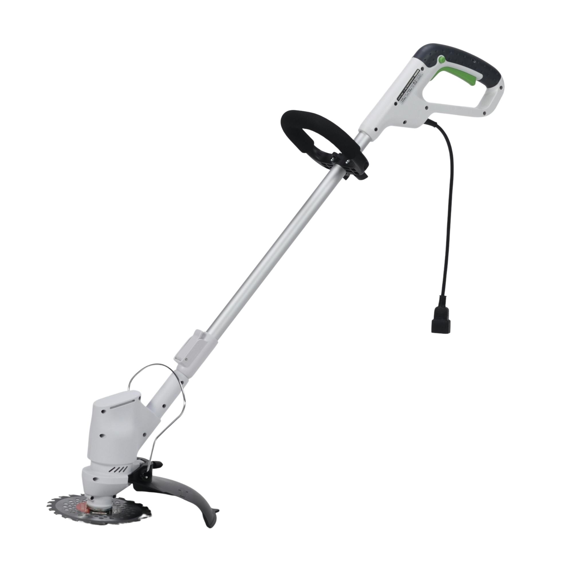 EARTH MAN コード式2WAYグラストリマー GGT-300WA AC 4個セット 草刈り機 刈り込み キワ刈り チップソー ブレード 伸縮ポール 10m延長コード【別送品】