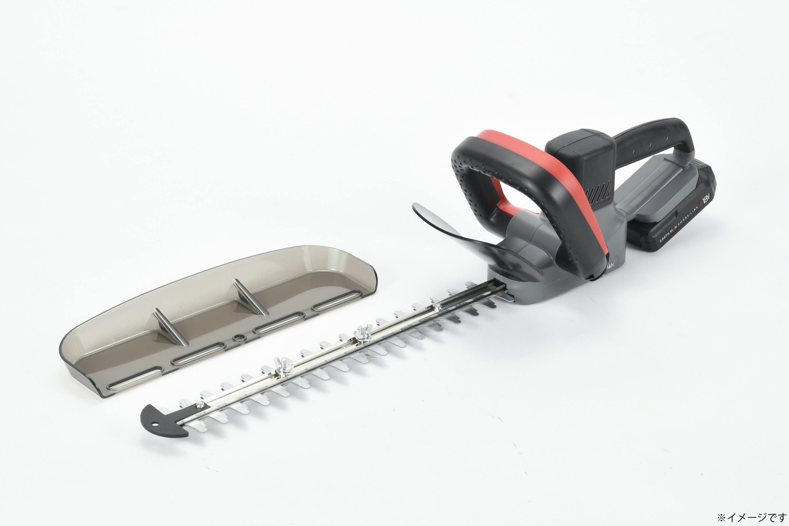 EARTH MAN SHARE LINK 18V充電式ヘッジトリマー400mm SL-GHT400-AS 2.0Ahバッテリー 2個セット 生垣 左右兼用 ヘッジトリマー