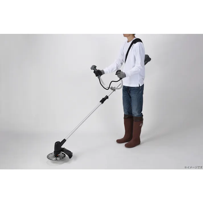 EARTH MAN SHARE LINK 18V充電式刈払機 SL-KB230-AS 4.0Ahバッテリー 充電器付 2個セット 草刈機 畦刈り 刈り込み【別送品】