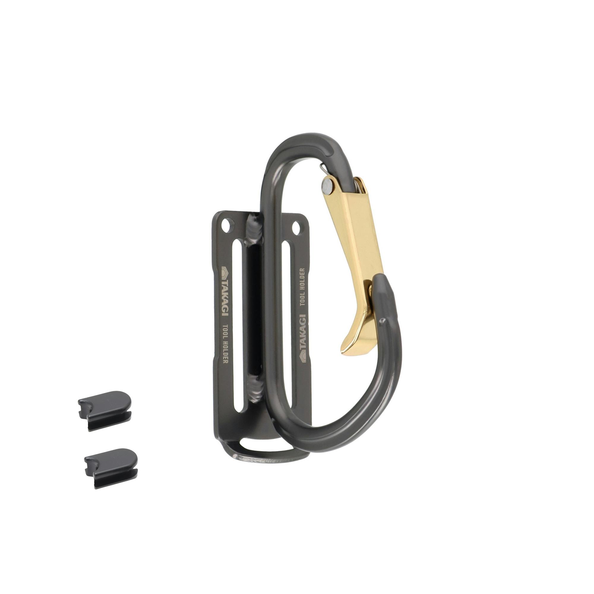 TAKAGI アルミツールホルダー THA-1B スペーサー2個付 6個セット ベルト通し幅調整可能 ズレにくい ベルト幅60mmまで対応 工具差 収納 軽量【別送品】