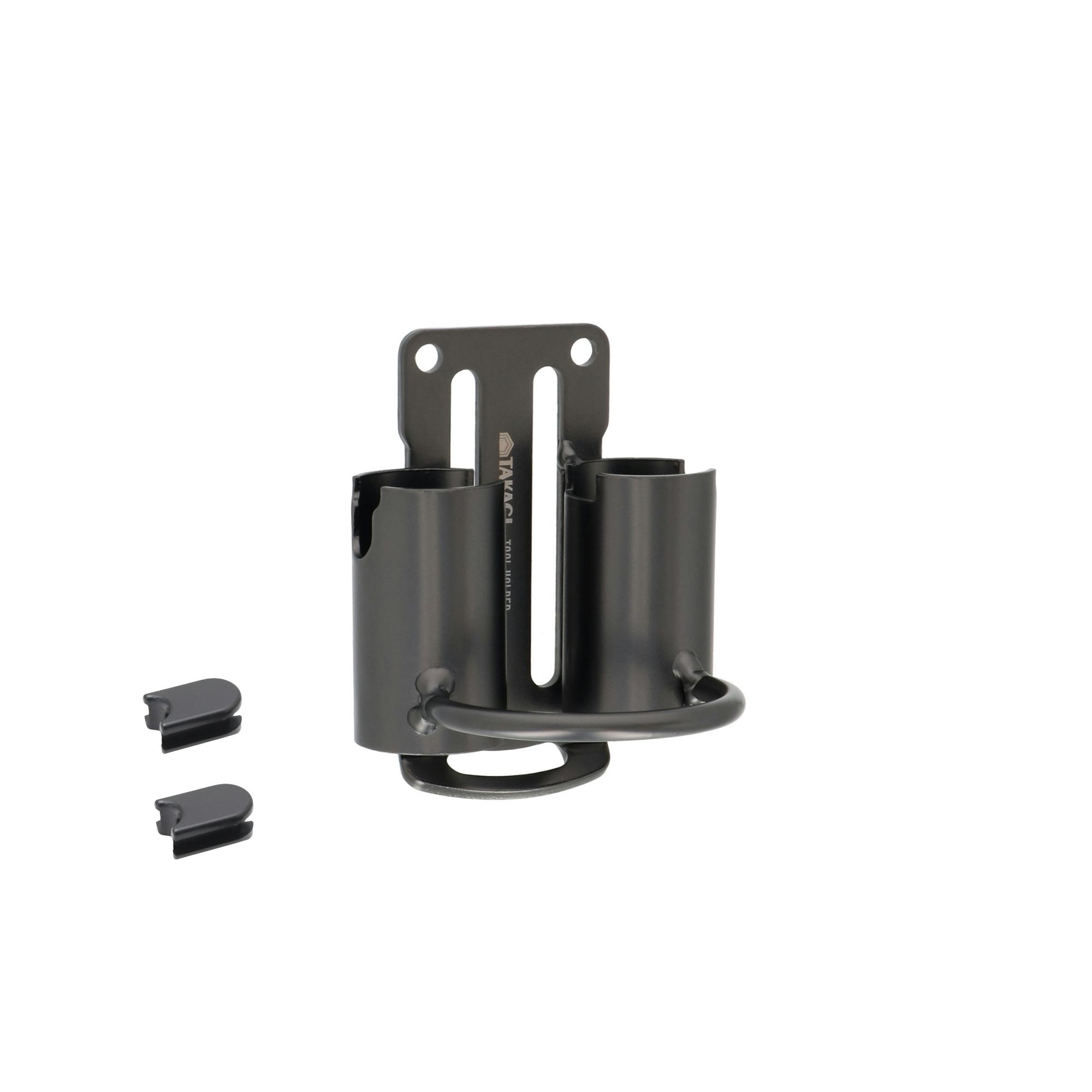 TAKAGI アルミツールホルダー THA-11B ハンマー・バール差し スペーサー2個付 6個セット ベルト通し幅調整可能 ベルト幅60mmまで対応 工具差 工具掛【別送品】