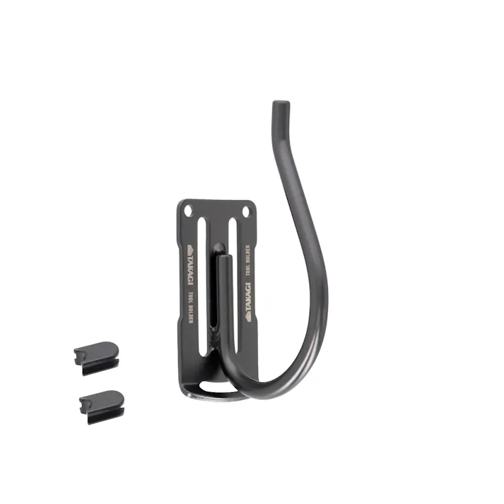 TAKAGI アルミツールホルダー THA-12B フックJ型 スペーサー2個付 72個セット ベルト通し幅調整可能 ベルト幅60mmまで対応 レンチ クリッパー【別送品】