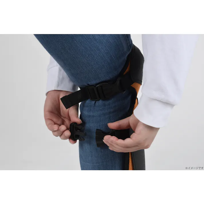 EARTH MAN 園芸作業用 防護レガース ロングタイプ 2個組 24個セット ひざ すね 保護 簡単脱着 固定 動きやすい 軽量【別送品】