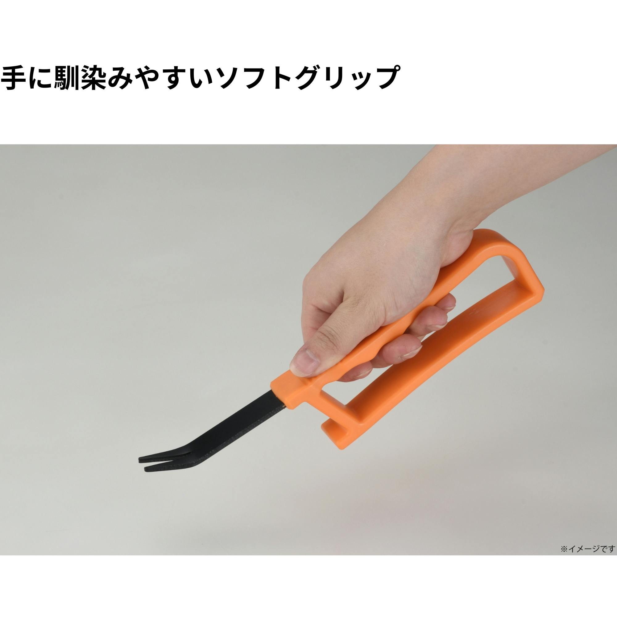 TAKAGI 除草フォーク ギザ刃 100個セット PCハンドル 雑草 引き抜き