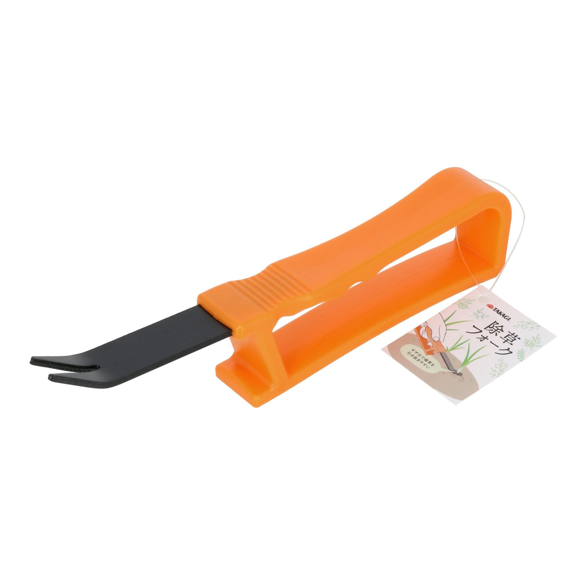 TAKAGI 除草フォーク ギザ刃 100個セット PCハンドル 雑草 引き抜き