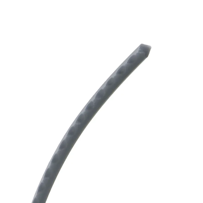 EARTH MAN 草刈用アルミコンパウンドシャークコード ノコギリ刃形状 対辺2.7mm×30m 銀 7個セット 草刈機 刈払機 ナイロンコードカッター【別送品】