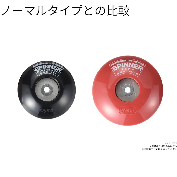 EARTH MAN 充電刈払機にも使えるフリー安定板ミニスピナー 20個セット 供回りしない 安定 摩耗サイン付 芯出しケージ付 日本製【別送品】