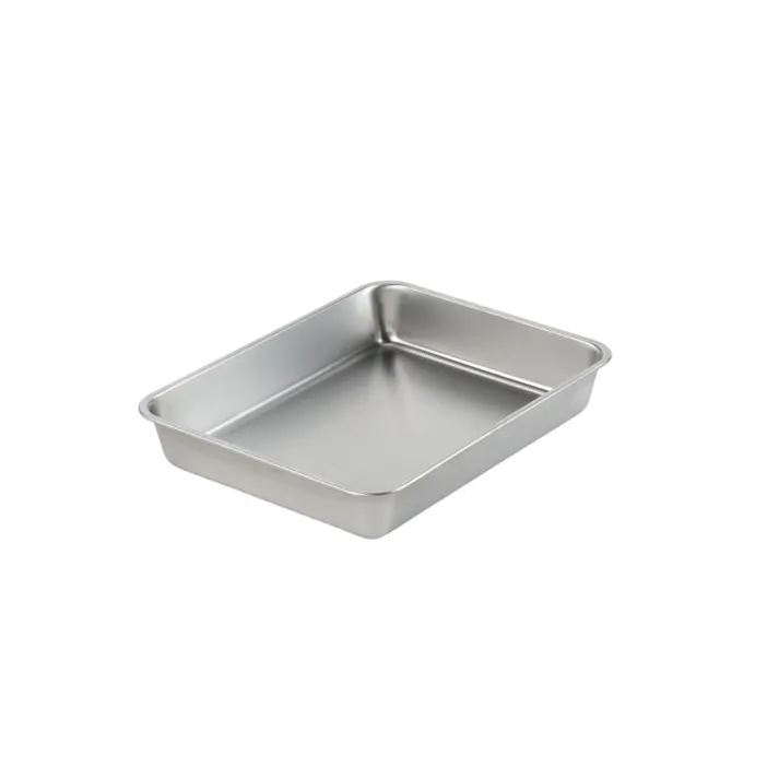 TAKAGI ステンレス角バット12枚取 つや消し 容量約3.3L 10個セット 下ごしらえ 一時置き 揚げ物 天ぷら 油切 キッチンツール 日本製【別送品】