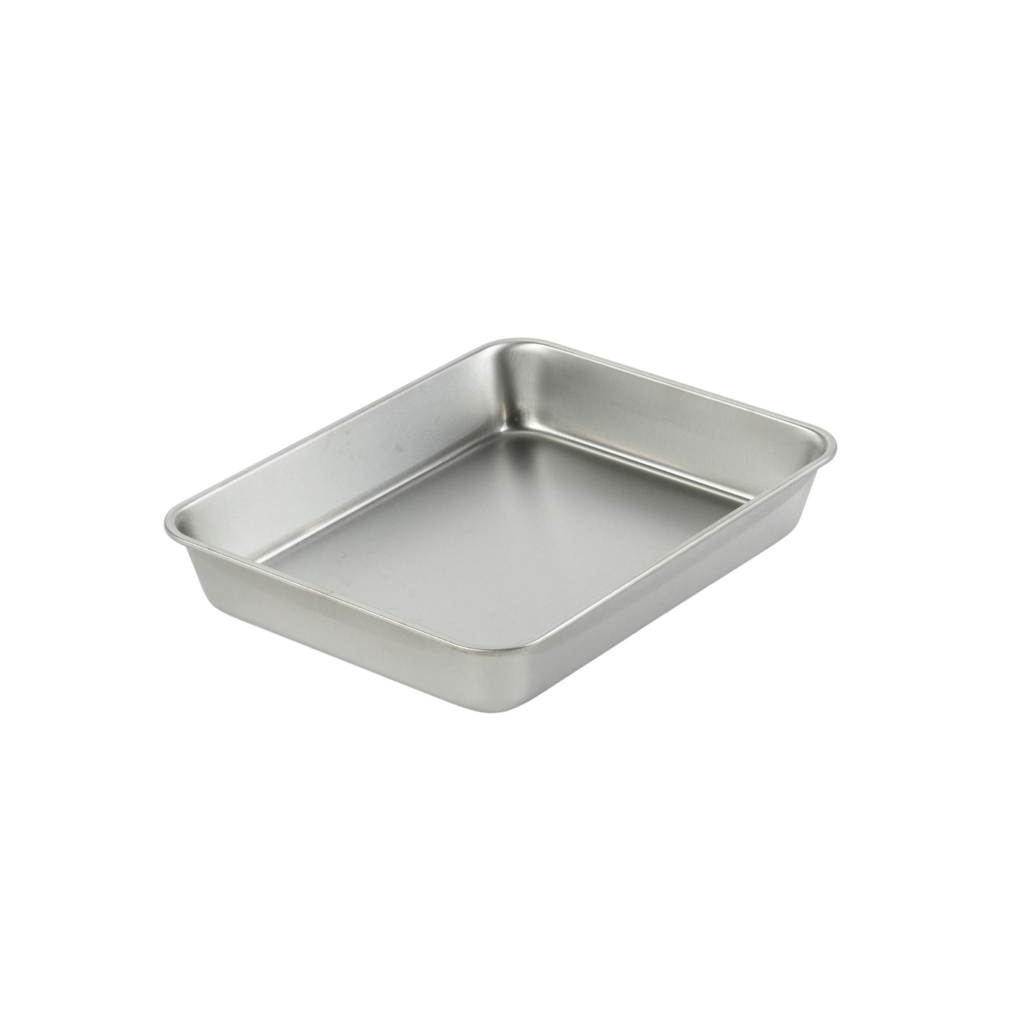 TAKAGI ステンレス角バット15枚取 つや消し 容量約2.8L 10個セット 下ごしらえ 一時置き 揚げ物 天ぷら 油切 キッチンツール 日本製【別送品】