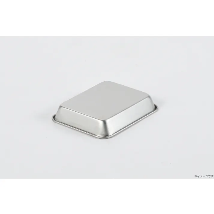 TAKAGI ステンレス角バット手札判 つや消し 容量約0.4L 20個セット 下ごしらえ 一時置き 揚げ物 天ぷら 油切 キッチンツール 日本製【別送品】