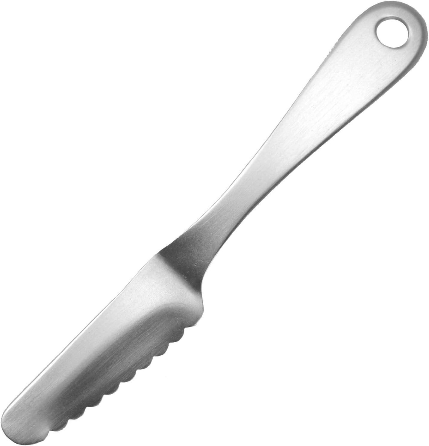 アイデアセキカワ アルミ製ふわとろバターナイフ シルバー 日本製 熱