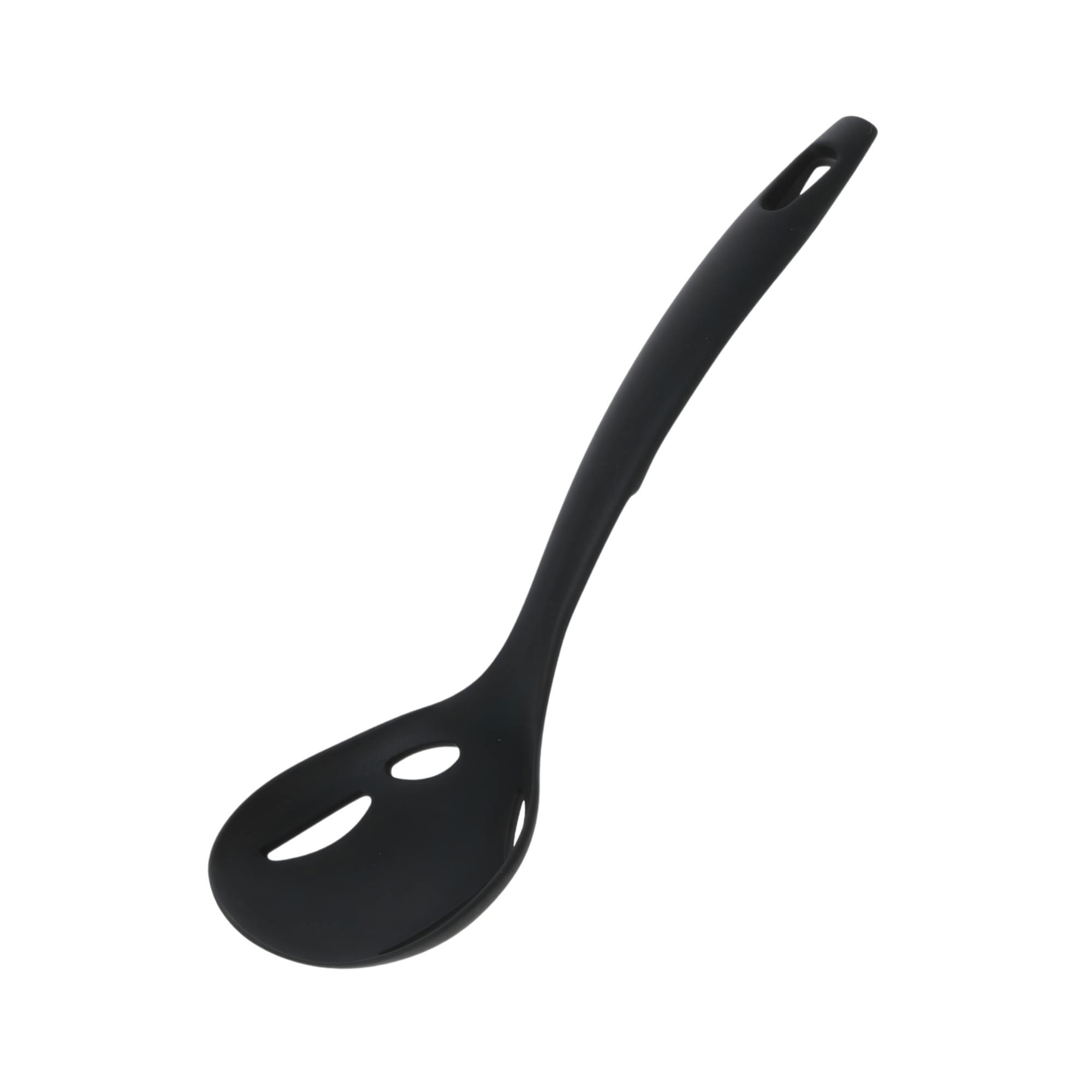 アルティス ホームシェフミニ 汁きりお玉 ブラック ナイロン キッチン 日本製 4541858059605【別送品】
