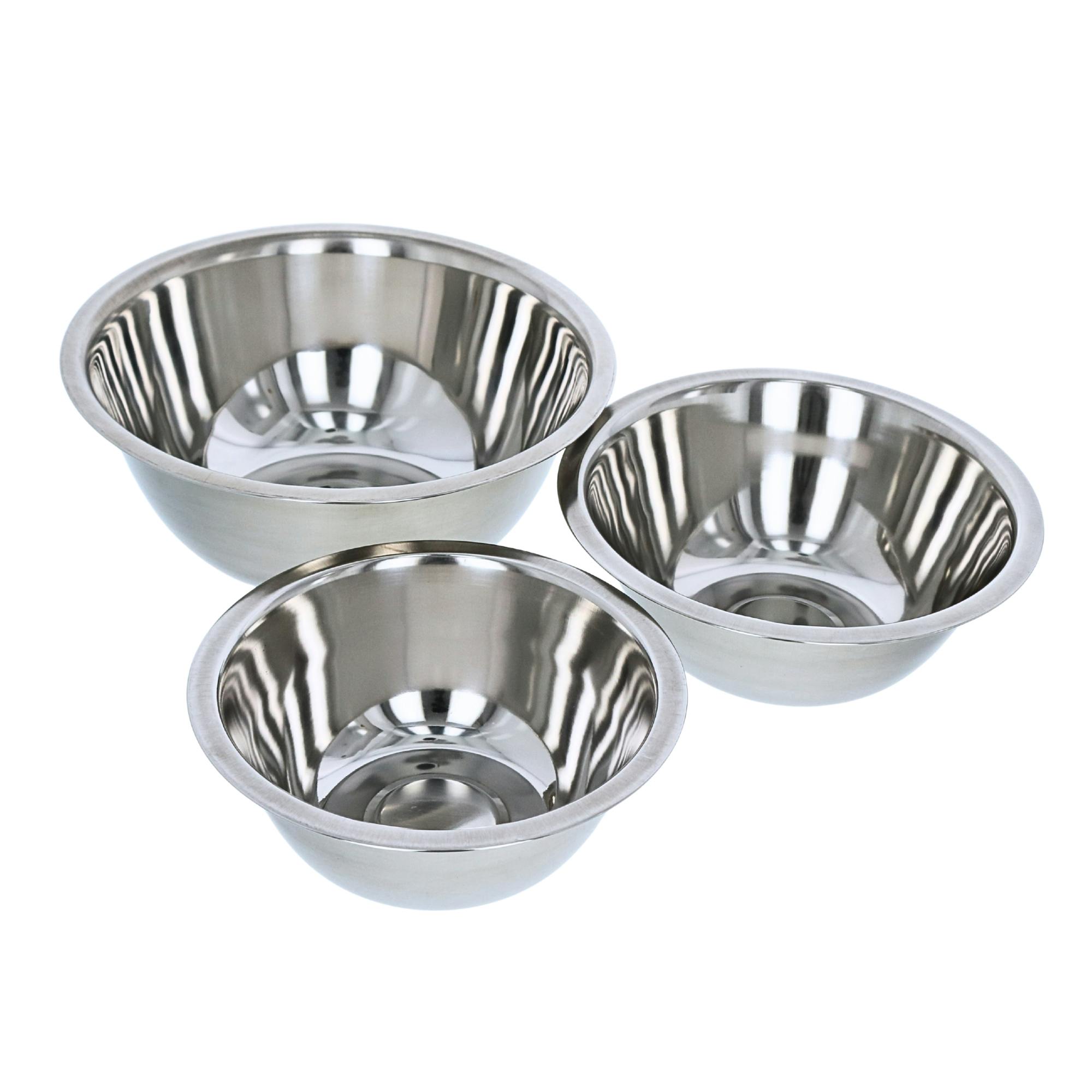 ミネックスメタル 深型ボール3点セット 18・21・24cm 調理 お菓子作り ボウル 4934481995394【別送品】