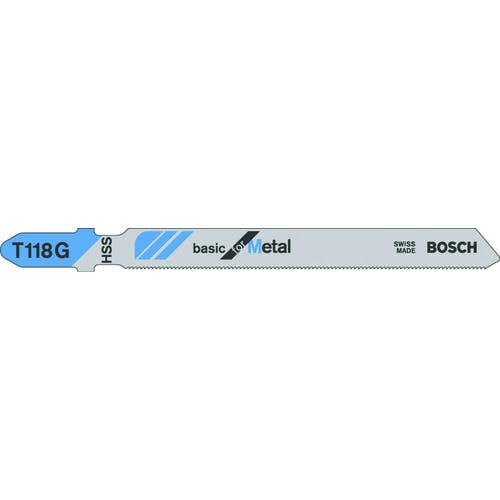ボッシュ ジグソーブレード ハイス 金属用 T-118G T-118G ジグソー替刃 ボッシュ ジグソーブレード ハイス 金属用 T-118G T-118G ジグソー替刃