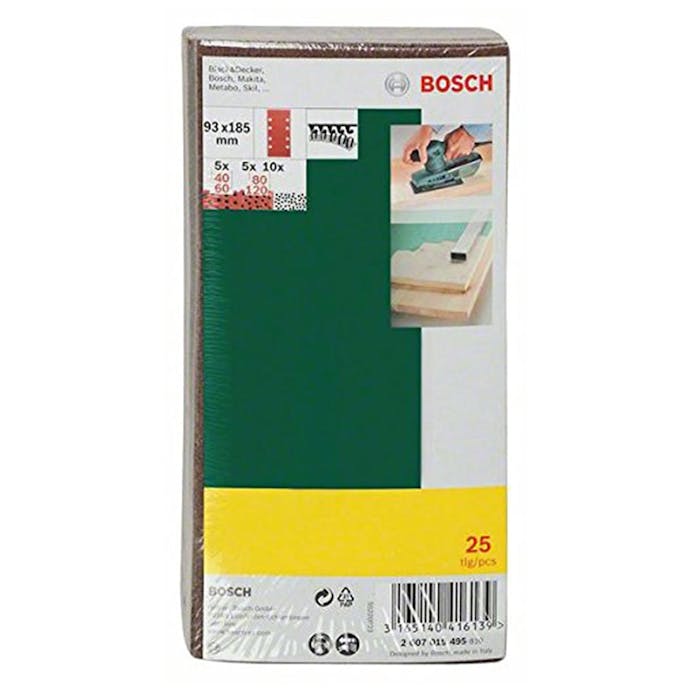 BOSCH オービタルペーパー25枚 PR-PSSBM25