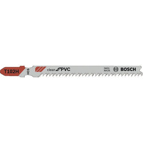 ボッシュ ジグソーブレード 炭素工具鋼 塩ビ・ポリアミド・ポリスチレン用 T-102H T-102H/3 ジグソー替刃 ボッシュ ジグソーブレード 炭素工具鋼 塩ビ・ポリアミド・ポリスチレン用 T-102H T-102H/3 ジグソー替刃