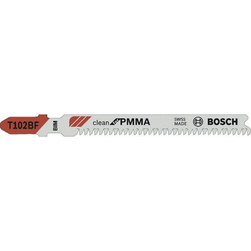 ボッシュ ジグソーブレード バイメタル アクリル用 T-102BF T-102BF/3 ジグソー替刃 ボッシュ ジグソーブレード バイメタル アクリル用 T-102BF T-102BF/3 ジグソー替刃