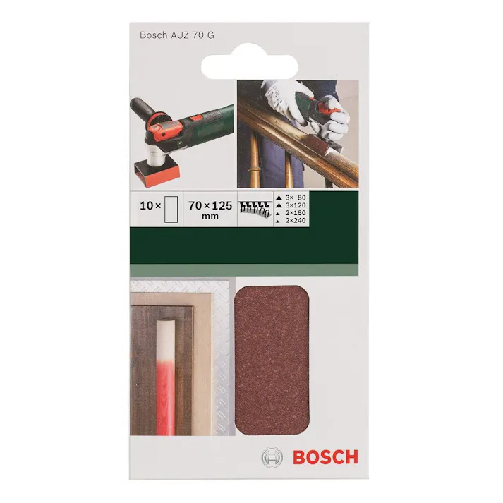 BOSCH マルチツールサンディングプレート用ペーパーセット AUG70GN 2609256D33