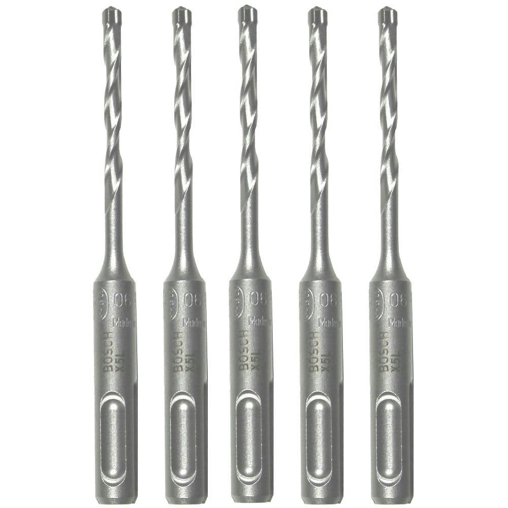 BOSCH コンクリートドリル SDSプラスビット X5L 4.3mm×110mm X5L034110/5 5本組