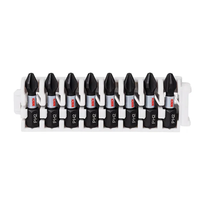 BOSCH ドライバービット Ph2 25mm 2608522324 8本入