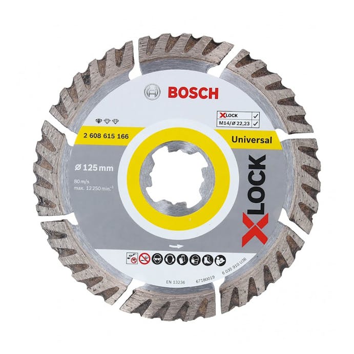 BOSCH X-LOCKダイヤホイール 125×1.6mm