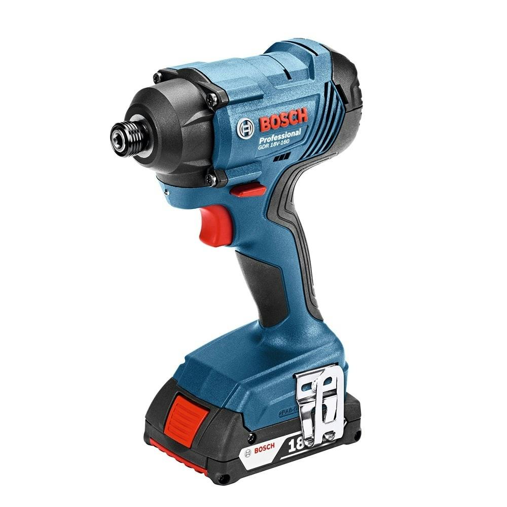 BOSCH コードレスインパクトドライバー 18V GDR18V-160 バッテリー2個