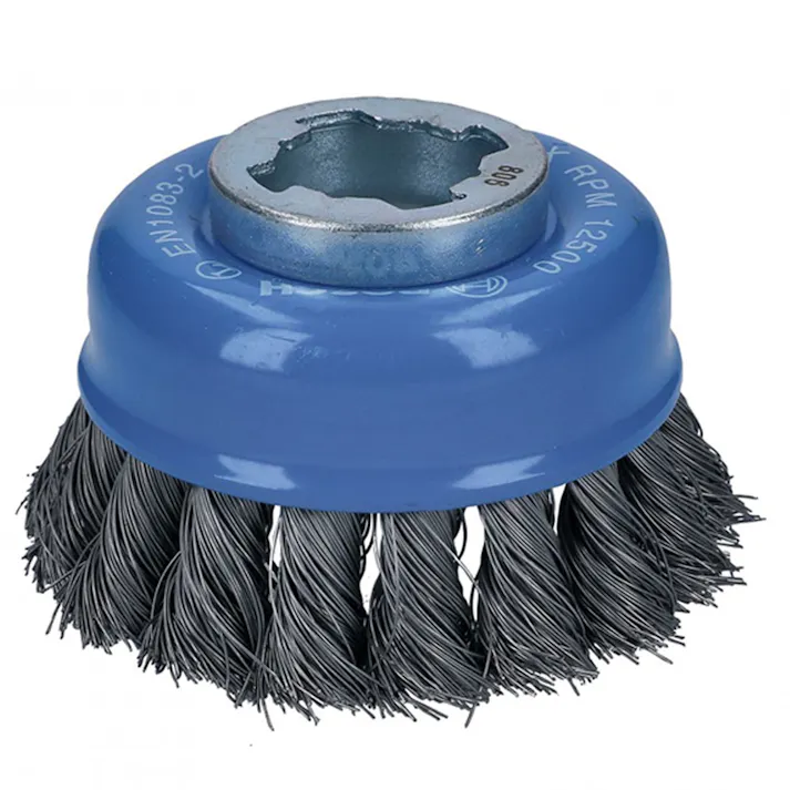 BOSCH X-LOCK カップワイヤーブラシ 75φ 鉄0.35mm ツイスト 2608620726