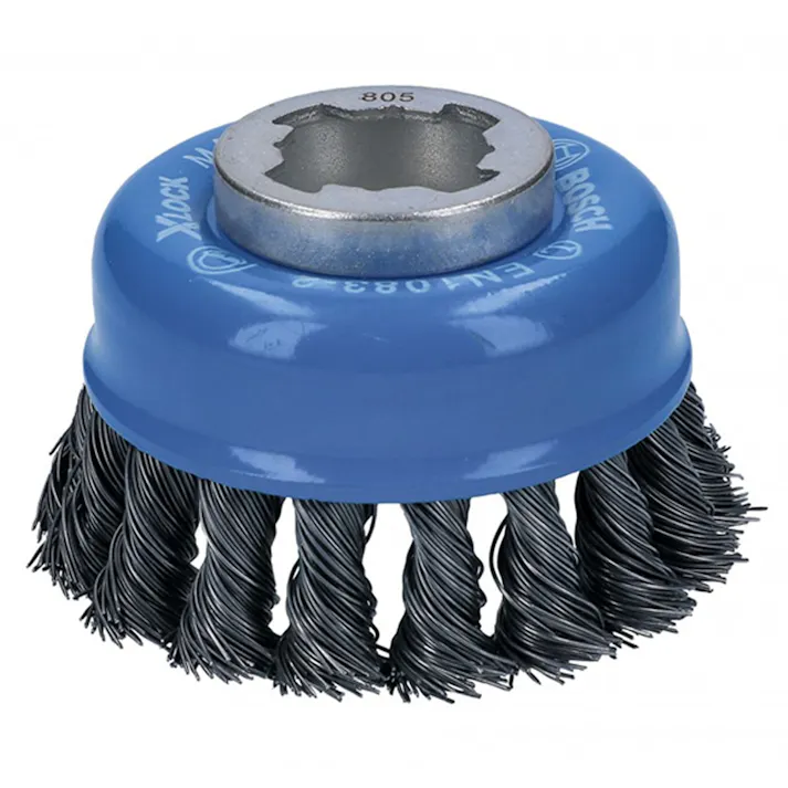 BOSCH X-LOCK カップワイヤーブラシ 75φ 鉄0.5mm ツイスト 26086020727