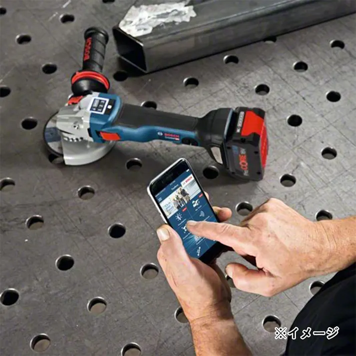 BOSCH コードレスディスクグラインダー 18V GWS18V-15SC4H 本体のみ【別送品】