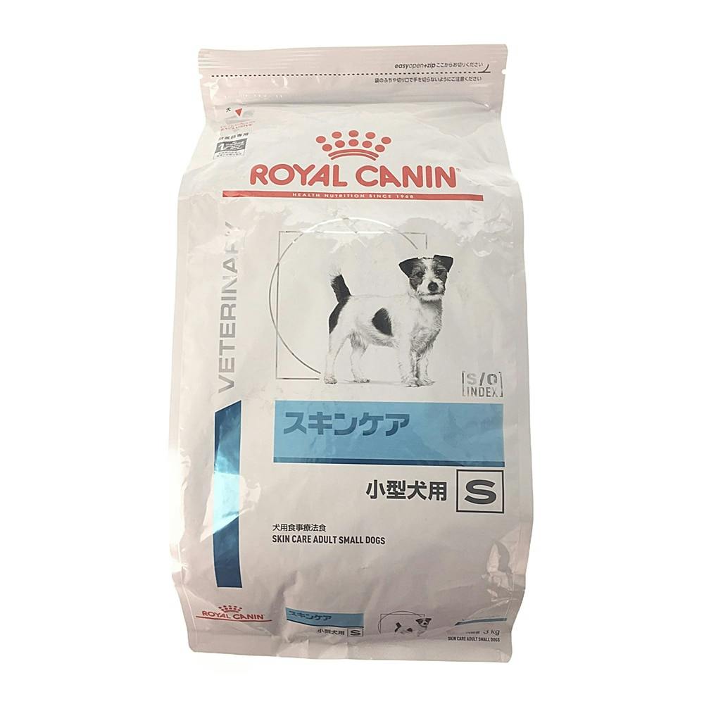 ロイヤルカナン 犬用 スキンケア 小型犬用S 3kg | ペット用品（犬 ...