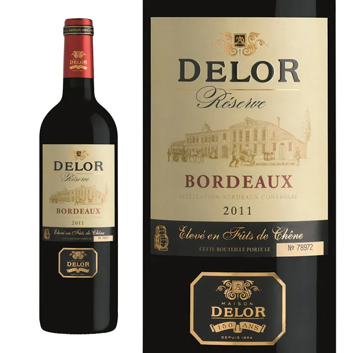 デロー レゼルヴ 赤 750ml【別送品】